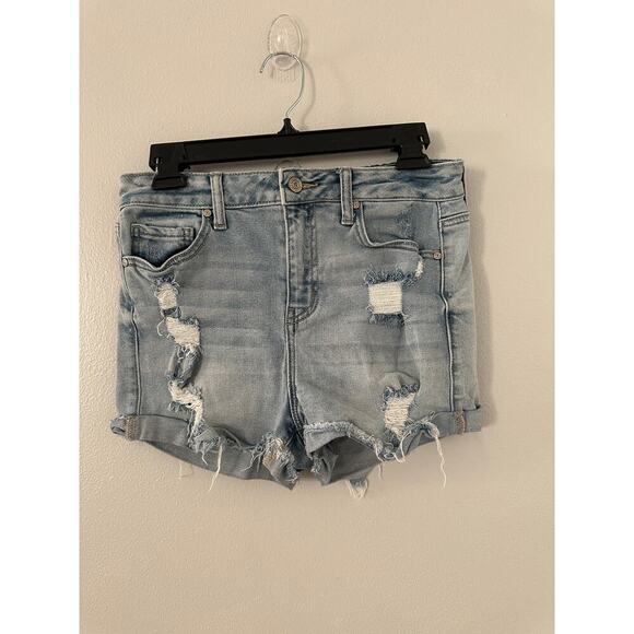 Altered State Distressed High Rise Jean Shorts sz 27 - Picture 1 of 4